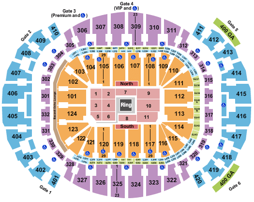Kaseya Center Jake Paul Seating Chart
